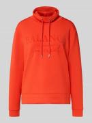 Relaxed fit pullover met statementprint