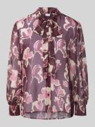 Overhemdblouse met knoopsluiting