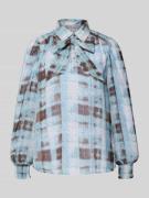 Regular fit strikblouse met knoopsluiting