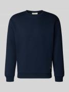 Regular fit sweatshirt van katoenmix