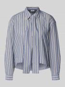 Overhemdblouse met knoopsluiting