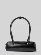 Handtas met labeldetail, model 'ALUNDA'