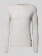 Gebreide pullover van kasjmier, model 'mordy'