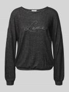 Regular fit sweatshirt van viscosemix