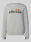 Sweatshirt met labelprint, model 'CORVARO'