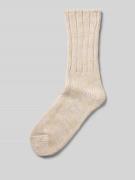 Sokken met ribboord, model 'Brooklyn'