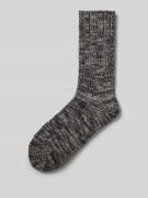 Sokken met ribboord, model 'Brooklyn'