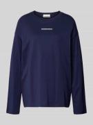 Oversized shirt met lange mouwen van puur biologisch katoen, model 'FI...