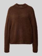 Gebreide pullover met wol