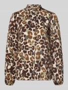 Overhemdblouse met knoopsluiting