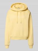 Relaxed fit hoodie van katoenmix