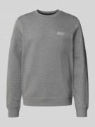 Regular fit sweatshirt van puur katoen
