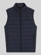 Slim fit bodywarmer met labelpatch, model 'ODENO2'