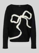 Relaxed fit pullover van viscosemix