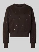 Sweatshirt met ribboorden
