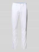 Stoffen broek met Franse steekzakken