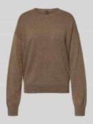 Relaxed fit gebreide pullover van puur kasjmier, model 'FASCONA'