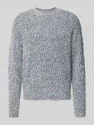 Regular fit gebreide pullover met alpaca, model 'NOAH'