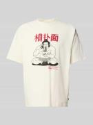 T-shirt met motiefprint, model 'Baine'