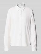 Regular fit blouse van een mix van viscose en linnen, model 'VIVA'