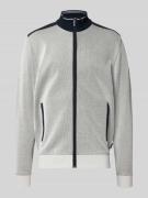 Sweatjack met opstaande kraag