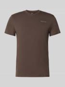 Regular fit T-shirt van puur katoen