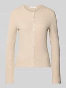 Cardigan met ronde hals, model 'Saltus'