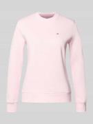 Regular fit sweatshirt van katoenmix