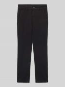 Regular fit chino van katoenmix, model 'PETE'