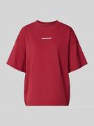 Oversized T-shirt met logo, model 'BRACY'