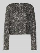 Blouseshirt met ronde hals