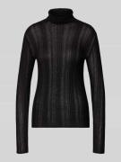 Gebreide pullover met col, model 'Haddis'