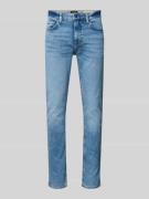 Slim fit jeans van katoenmix, model 'DELAWARE'