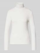 Shirt met lange mouwen en opstaande kraag, model 'Kirosie'