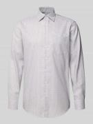 Regular fit zakelijk overhemd van katoen met button-downkraag