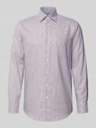 Regular fit zakelijk overhemd van katoen met button-downkraag