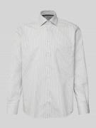 Comfort fit zakelijk overhemd van katoen met kentkraag