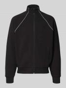 Regular fit sweatjack van katoenmix