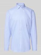 Regular fit zakelijk overhemd van katoen met button-downkraag