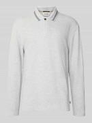 Poloshirt met korte, blinde knoopsluiting