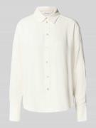 Overhemdblouse met knoopsluiting, model 'Fahla'