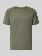 Regular fit T-shirt met flatnocknaden, model 'TEE ACTIVE 1'