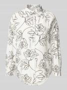 Regular fit overhemdblouse met doorknoopsluiting