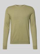Regular fit pullover van puur katoen, model 'BERG'