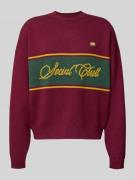 Gebreide pullover met ronde hals