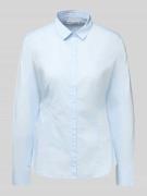 Overhemdblouse van katoenmix