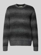 Loose fit gebreide pullover met wol