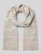 Sjaal met labelprint