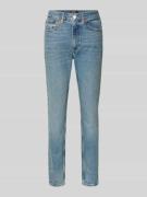 Skinny fit jeans met steekzakken