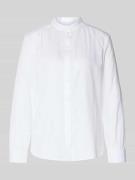 Relaxed fit overhemdblouse van puur katoen